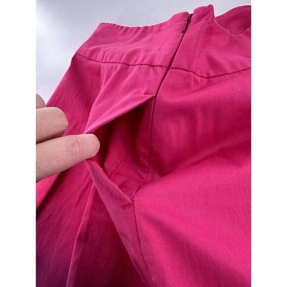 Express Hot Pink Purple Ombre Pleated Skirt Size 8 Design Studio Feminine Barbie - Picture 14 of 14